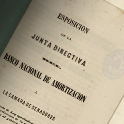 Exposicion (sic) de la Junta Directiva del Banco Nacional de Amortización al Senado (1841)